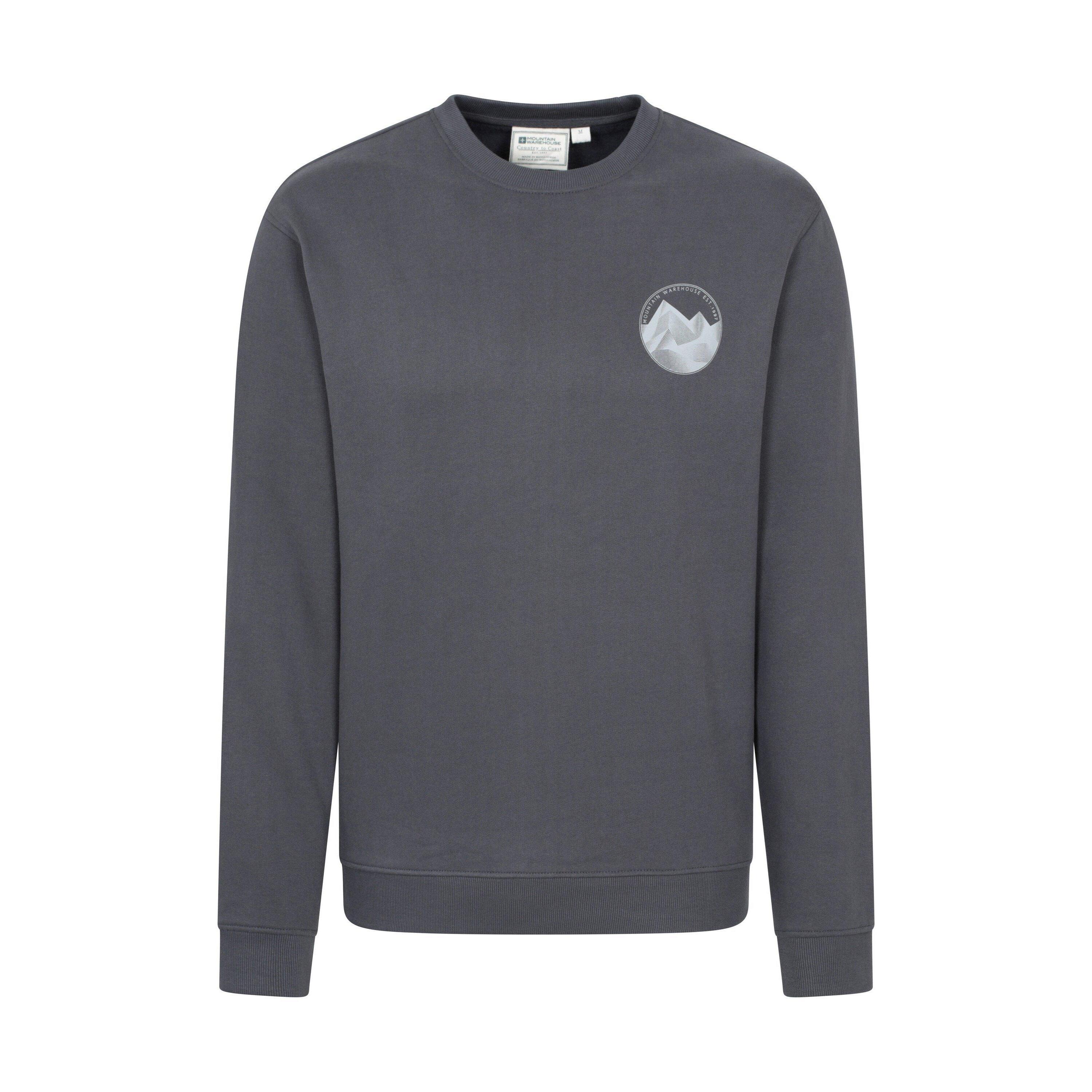 Mountain Warehouse Mens Mountain Crew Neck Sweatshirt