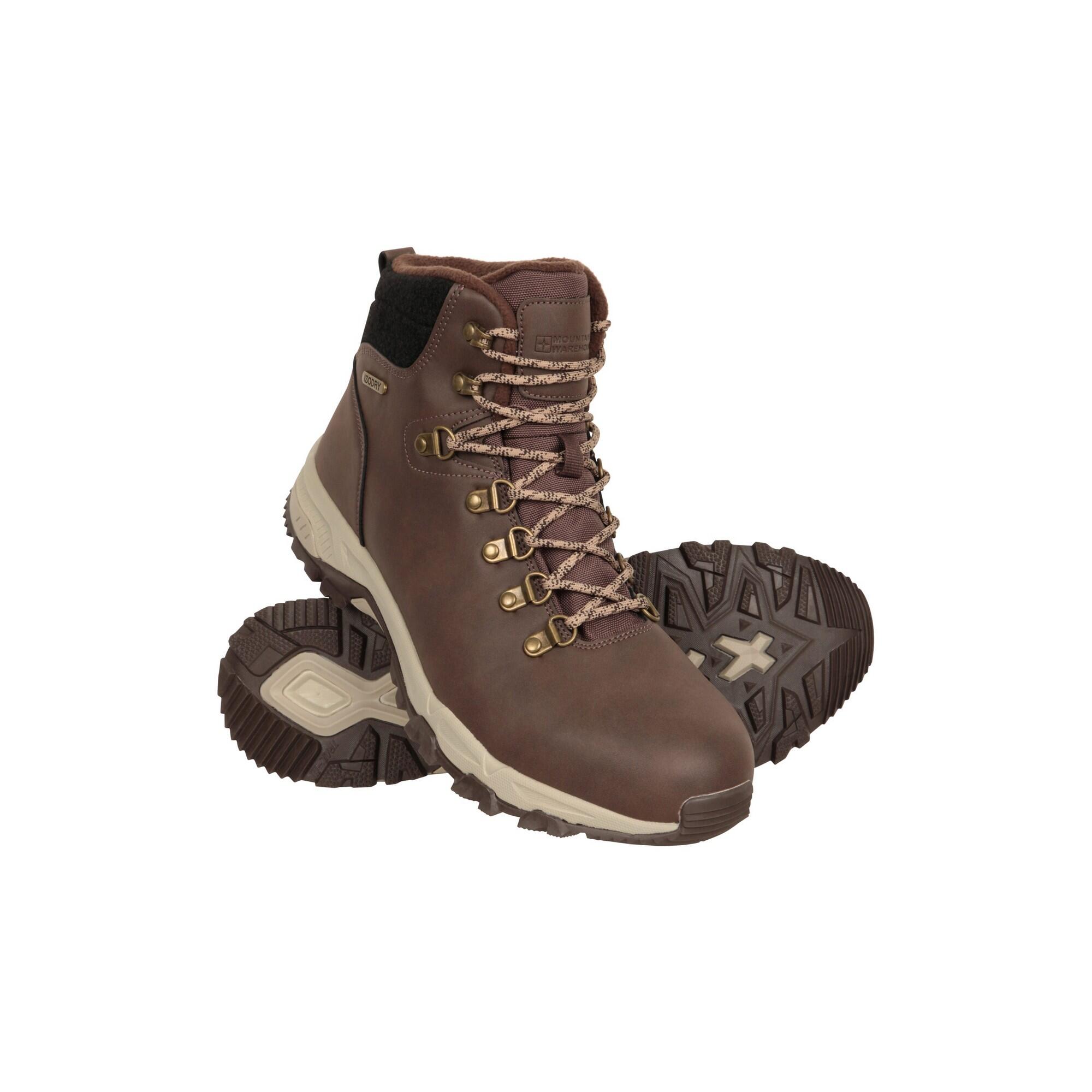 MOUNTAIN WAREHOUSE Stivali Pelle Uomo Mountain Warehouse Conway Marrone