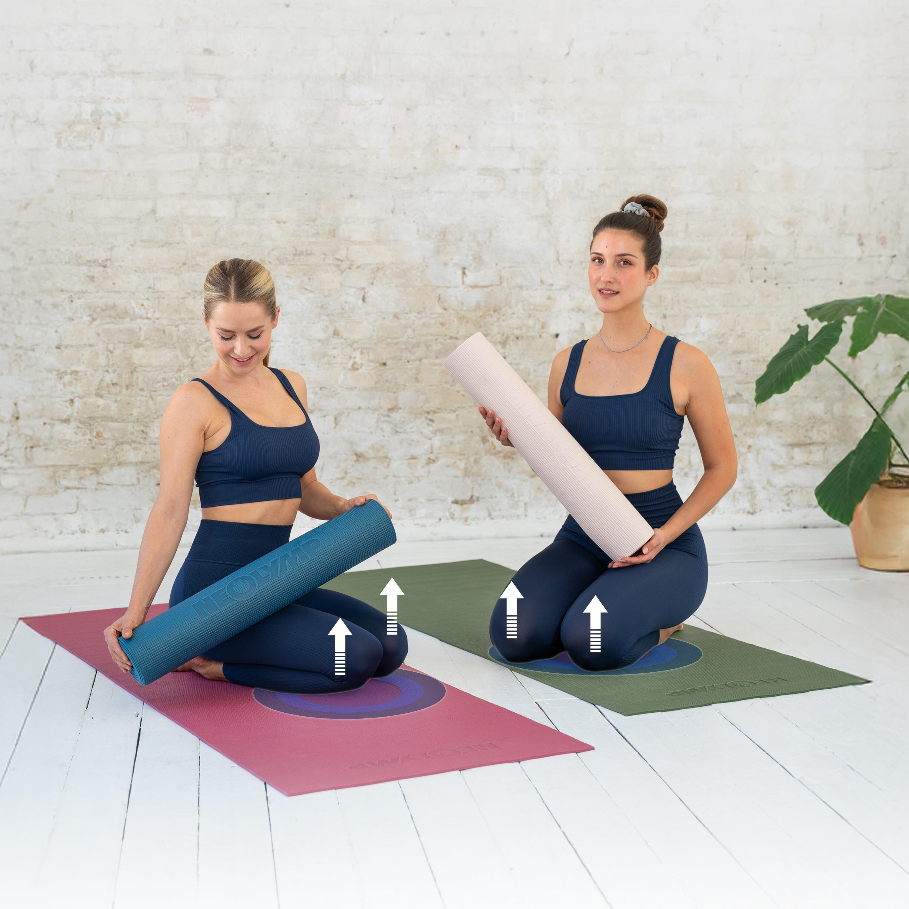 Rutschfeste Yoga- & Fitnessmatte 183x61cm – Gelenkschonend für Pilates & Workout 3/7