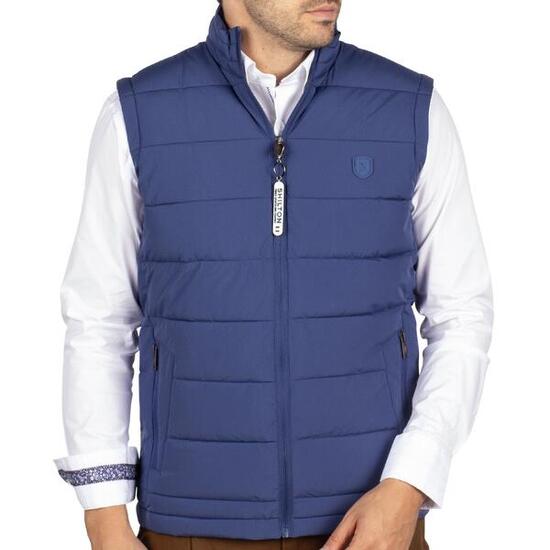 Doudoune sans manche patch homme