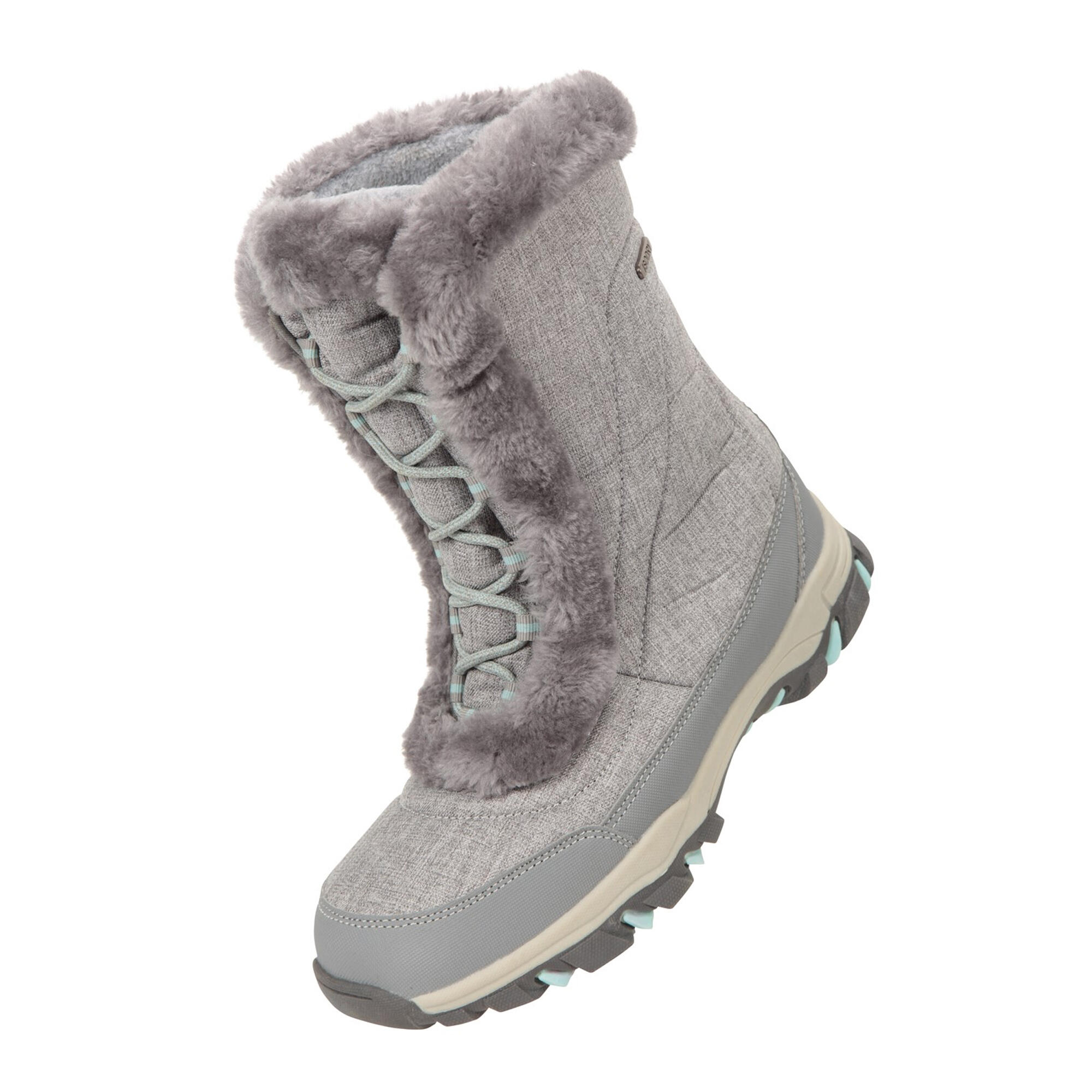 MOUNTAIN WAREHOUSE Womens/Ladies Ohio Snow Boots (Silver)