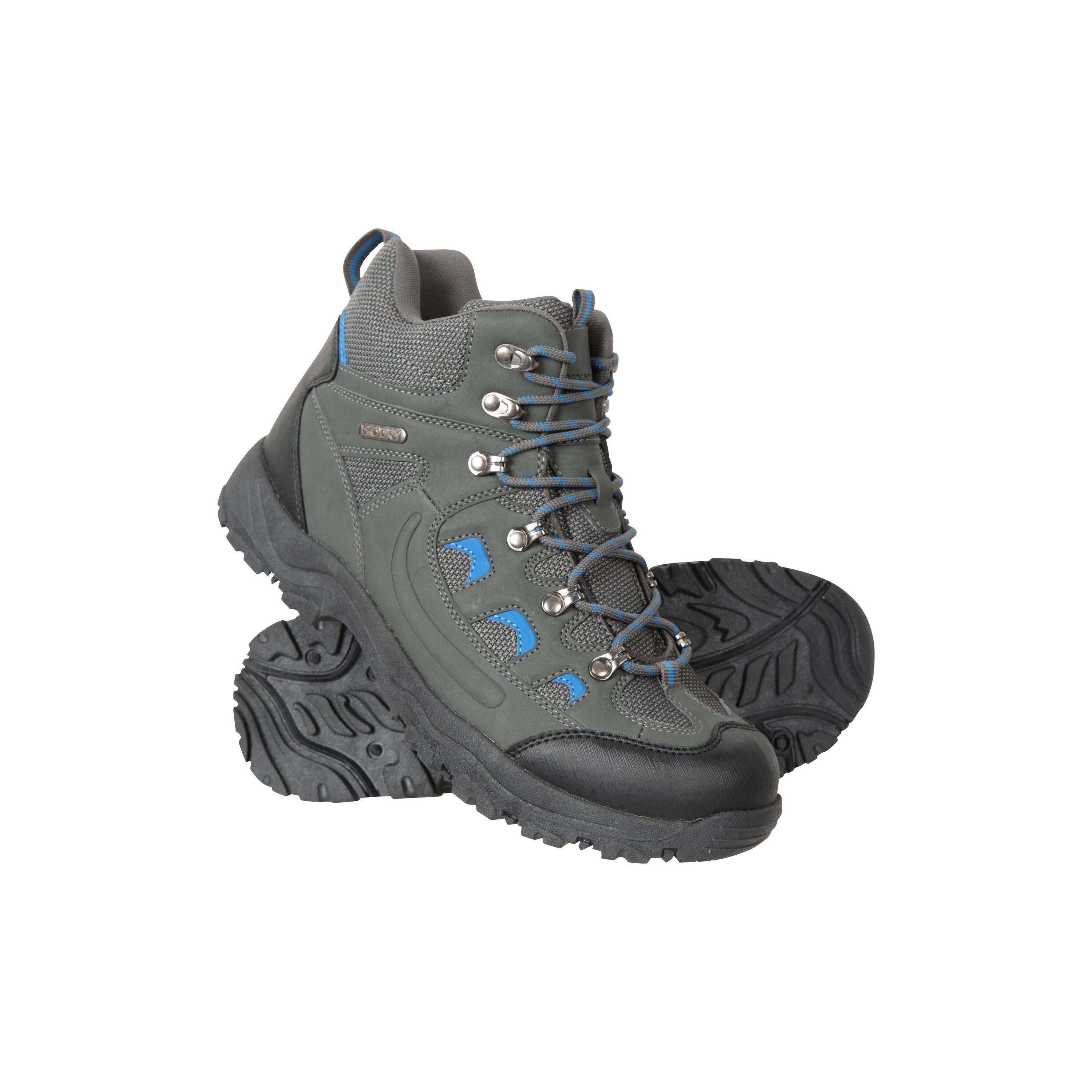 MOUNTAIN WAREHOUSE Mens Adventurer Waterproof Hiking Boots (Dark Grey)