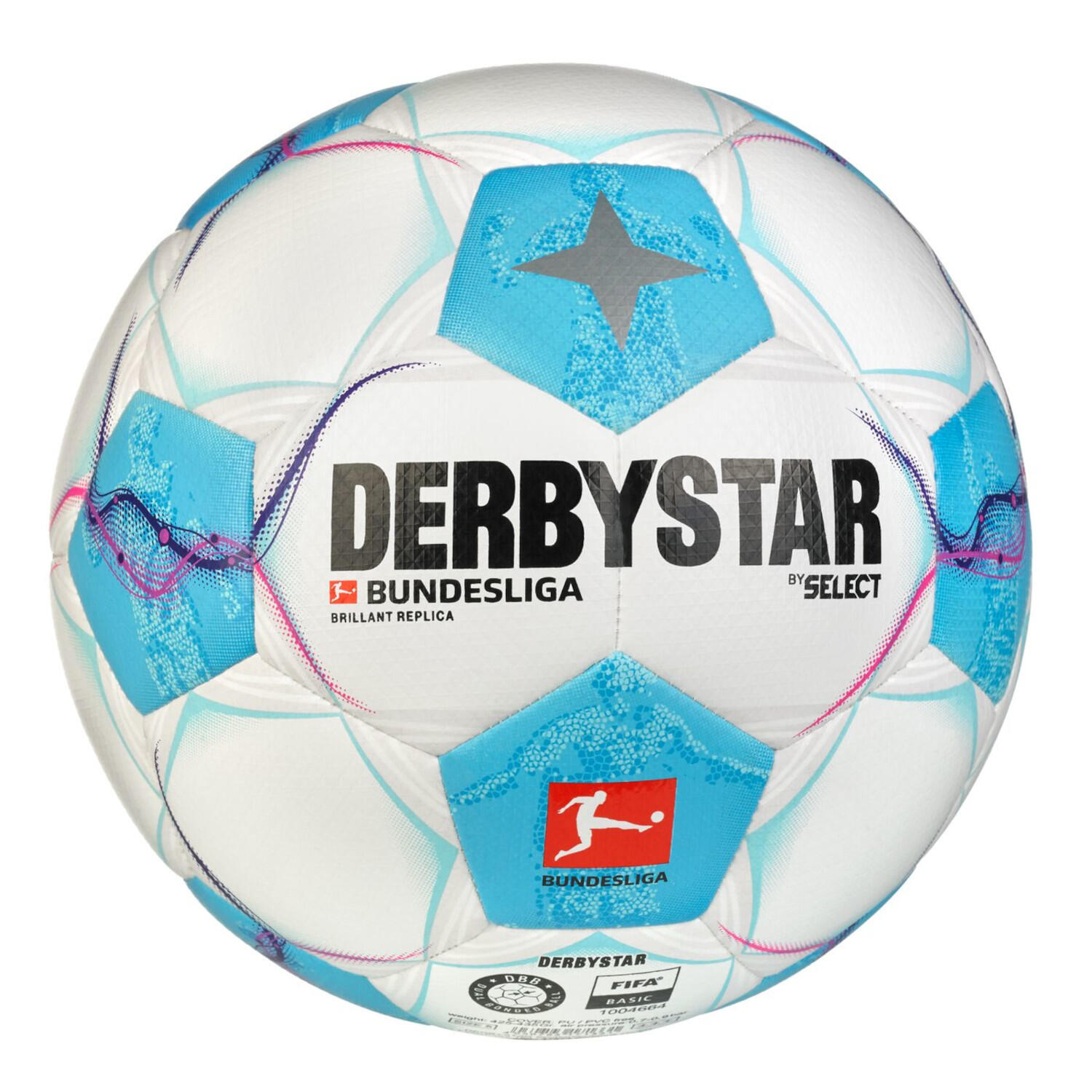 Pallone Calcio Derbystar Bundesliga Brillant Replica v24 24/25 4/4