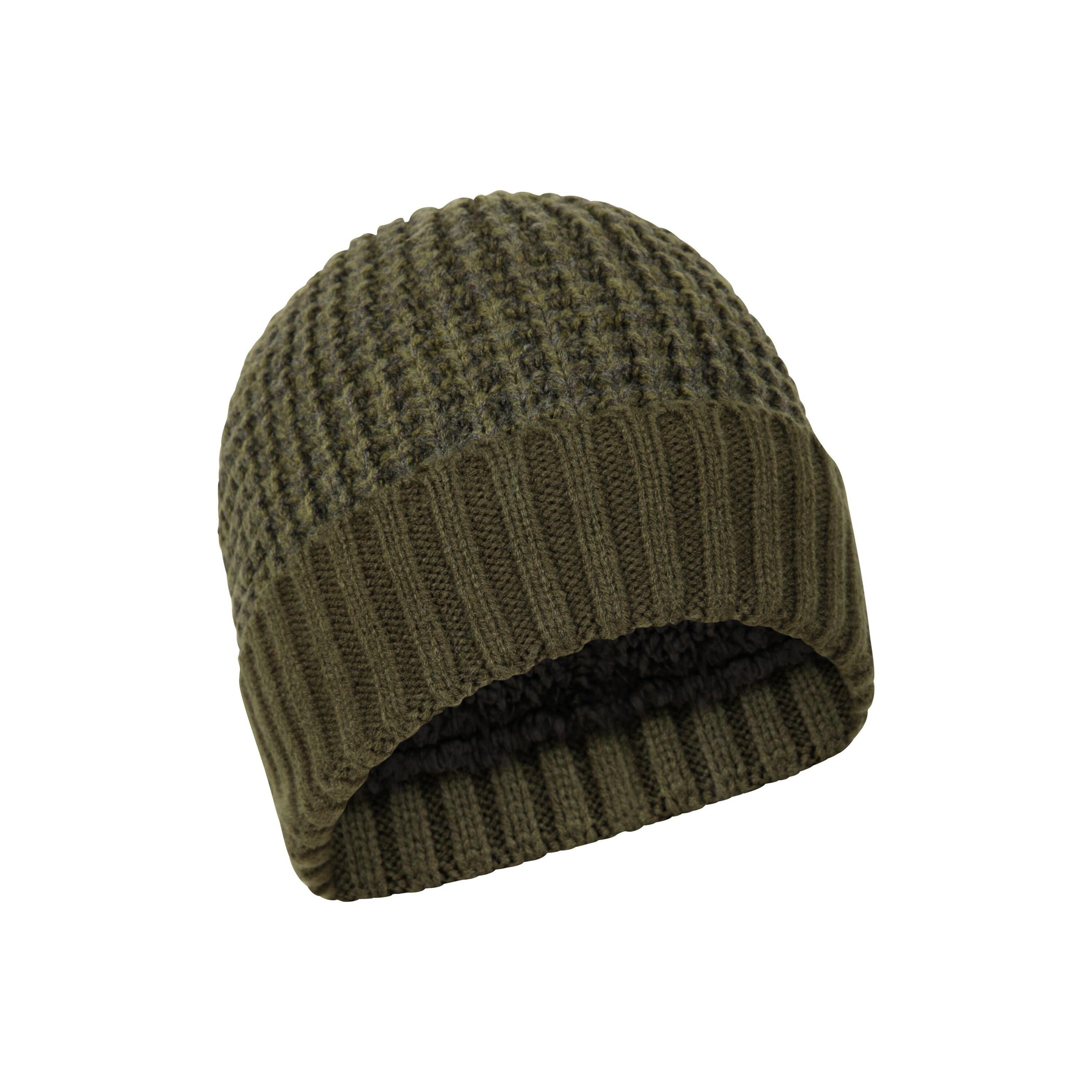 MOUNTAIN WAREHOUSE Cappello A Cuffia Foderata In Pile Adulto Unisex Mountain Warehouse Yeti Verde