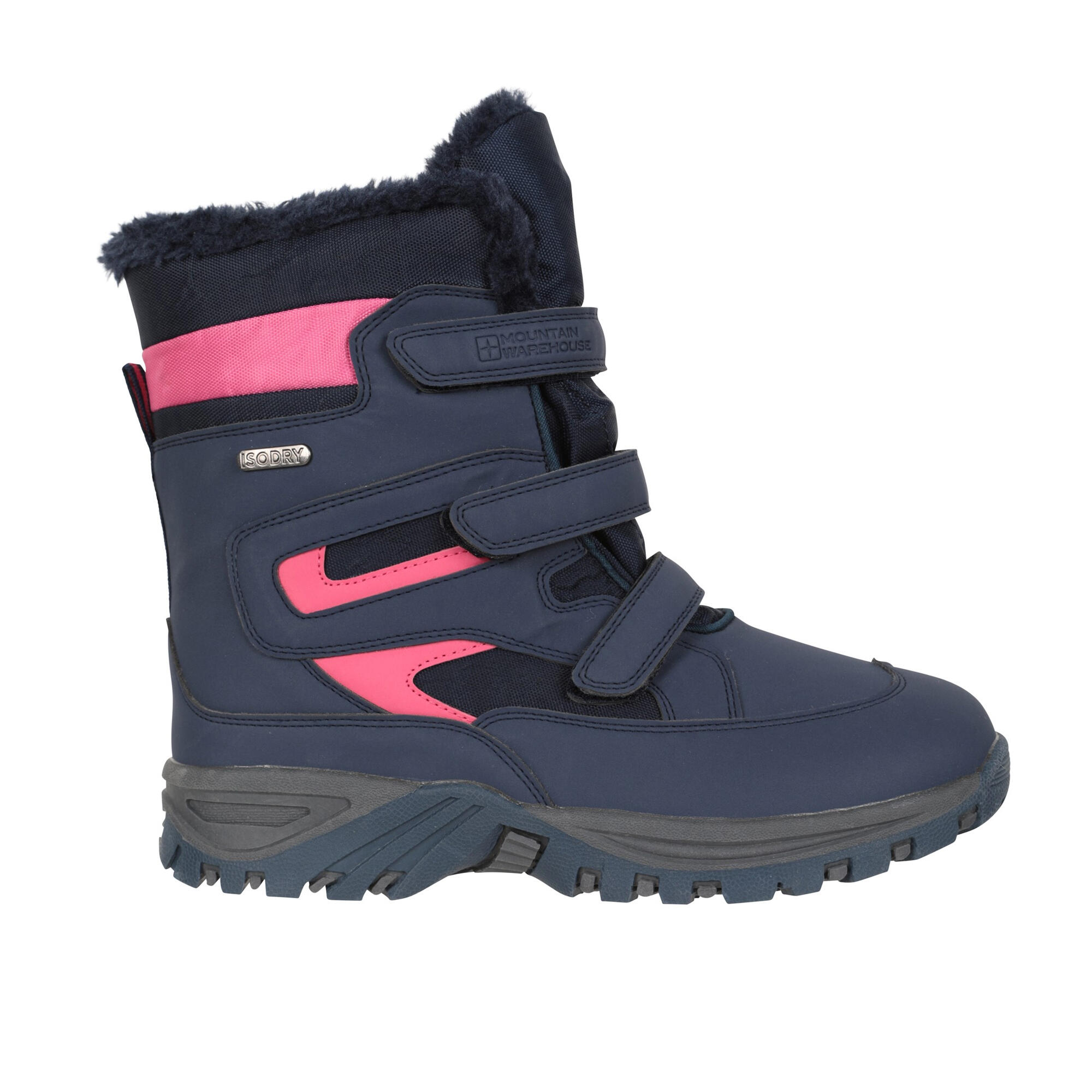 Wanderstiefel "Chill", Wasserfest Kinder Marineblau 3/3