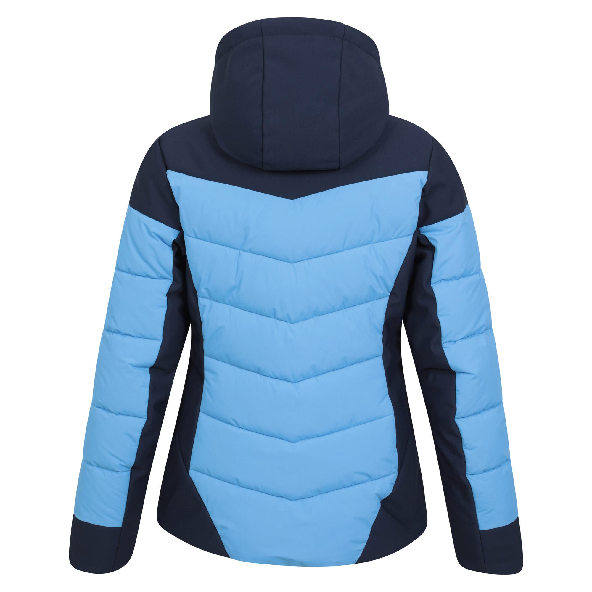 "Resort" Skijacke Wattiert für Damen Marineblau 2/4