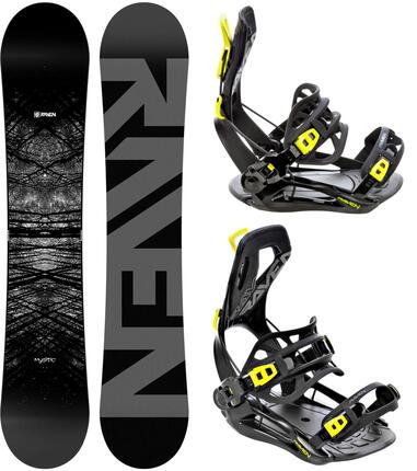 Zestaw Snowboard Raven Mystic + Wiązania Raven FT360