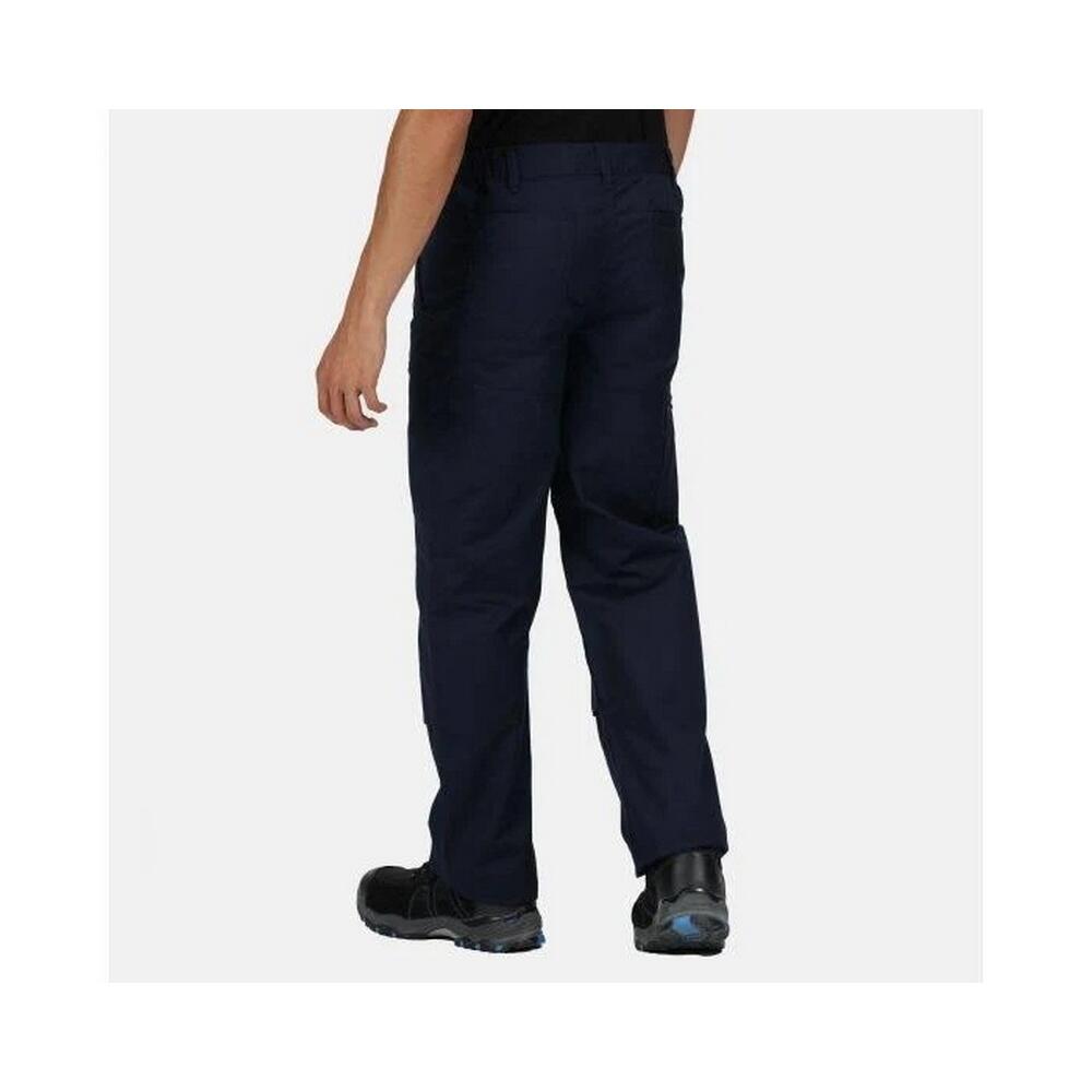 Mens Pro Action Trousers (Navy) 2/5