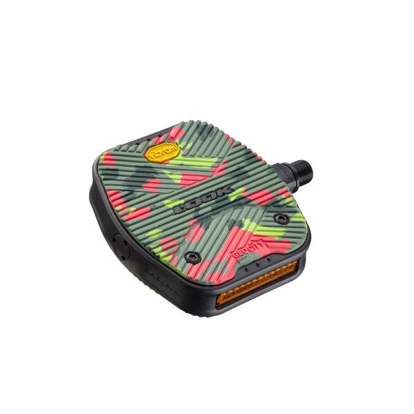 Pedais de bicicleta GEO GRIP R planos antiderrapantes - Camuflagem 2/3