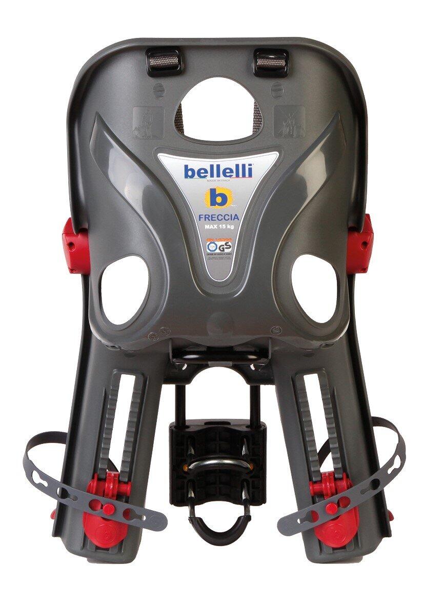 Seggiolino Bici Anteriore Per Bambini 9 Mesi-3 Anni - Attacco B-fix, Fino A 15 Kg, Compatibile Con E-bike, Colore Dark Grey