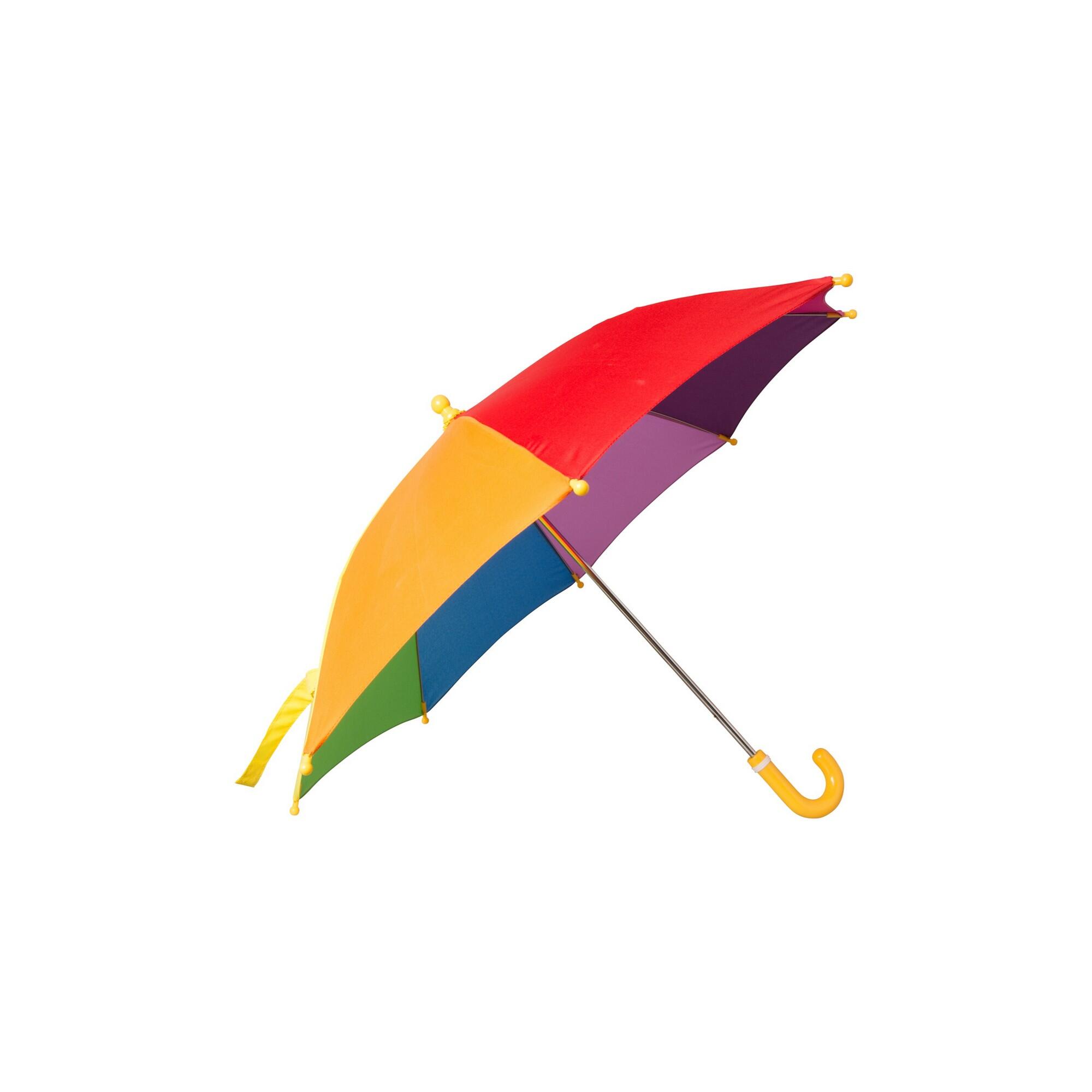 Stockschirm Regenbogen für Kinder Bunt 3/4