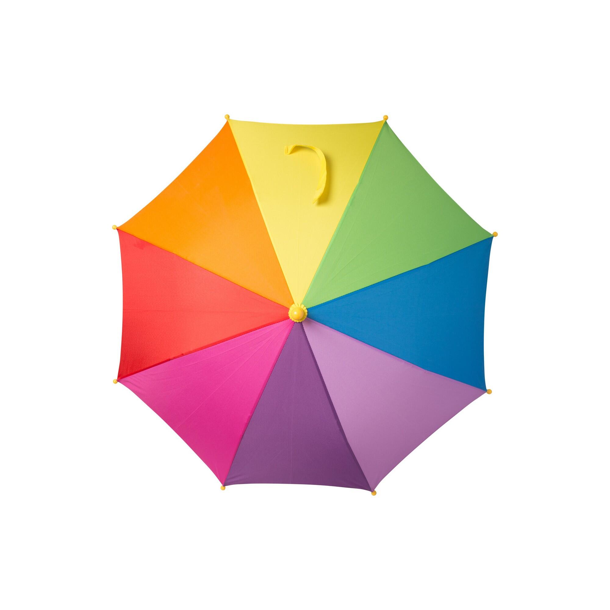 Stockschirm Regenbogen für Kinder Bunt 2/4