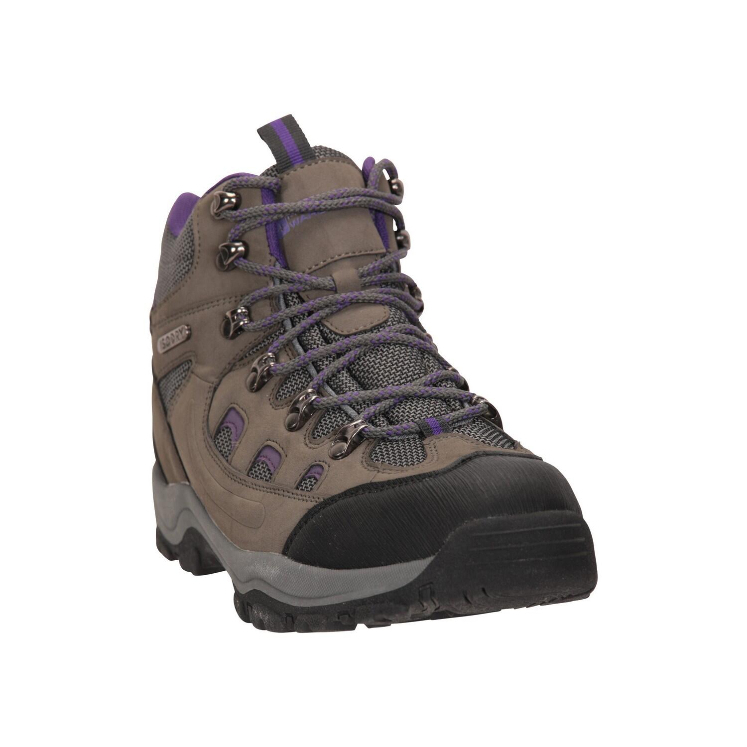 MOUNTAIN WAREHOUSE Womens/Ladies Adventurer Waterproof Walking Boots (Grey)