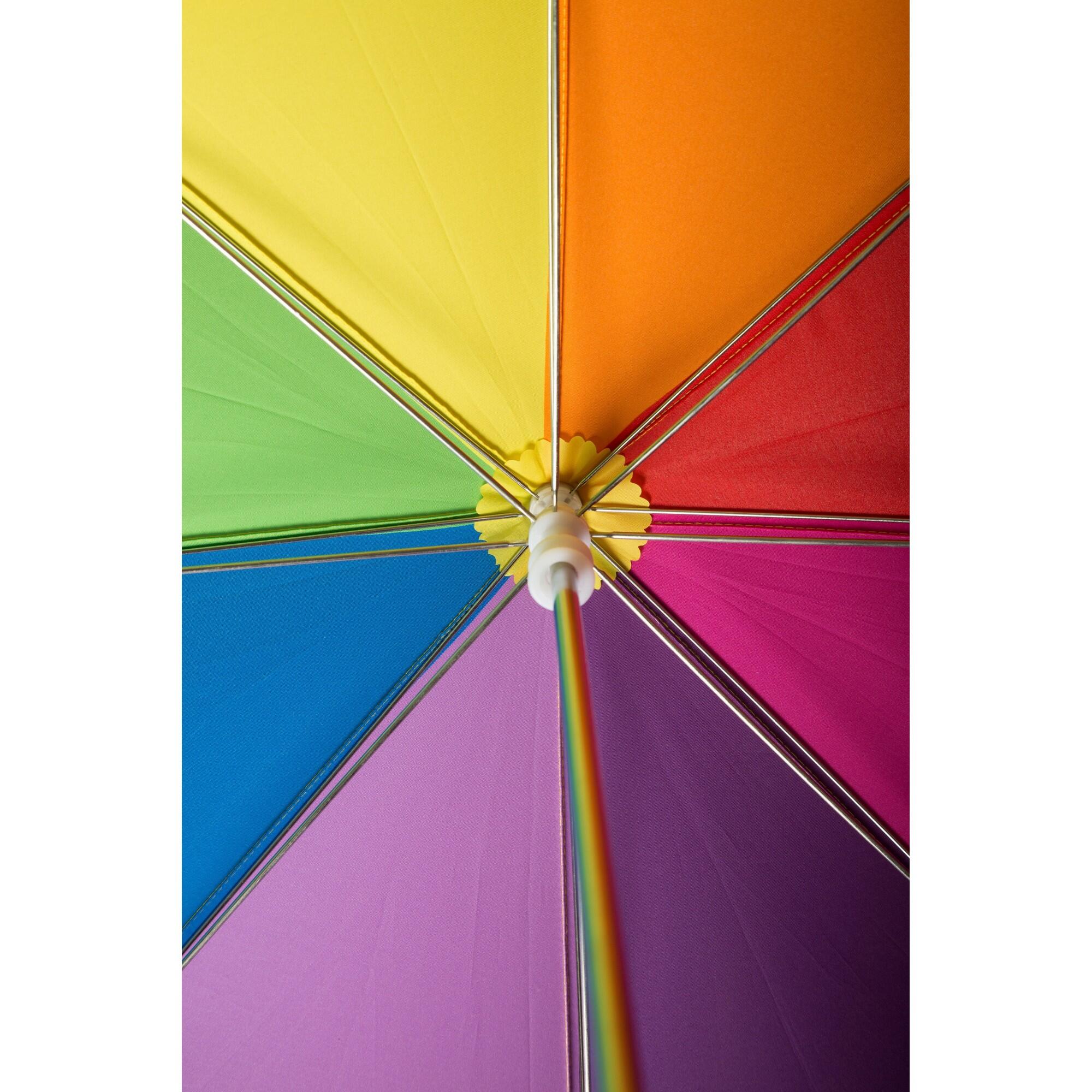 Stockschirm Regenbogen für Kinder Bunt 4/4