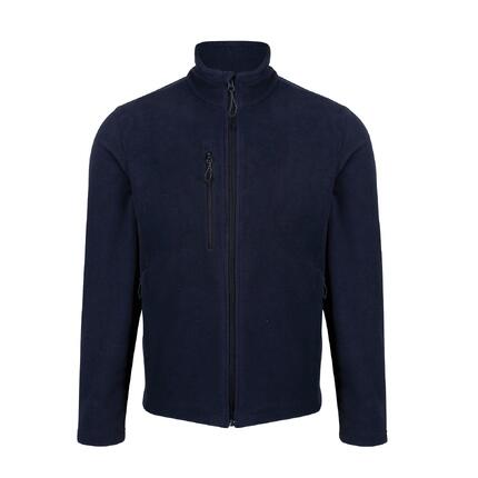 Veste polaire homme Regatta 100% polyester recyclé noire, col montant