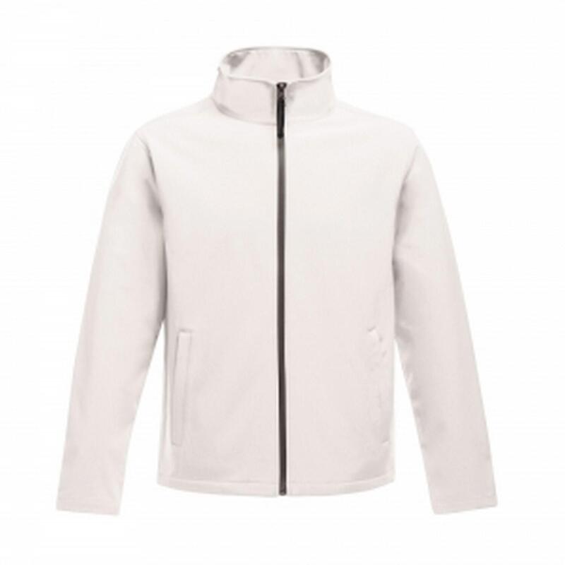 Veste softshell ABLAZE Homme (Blanc/gris)