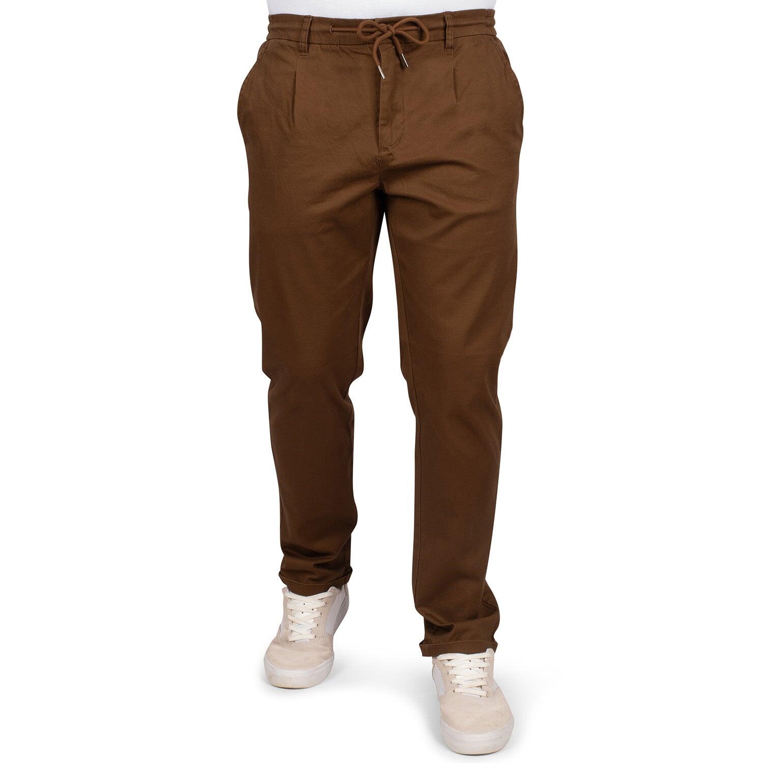 Shilton - Pantalon Chino À Pince Homme - Pantalons - Marron - Decathlon