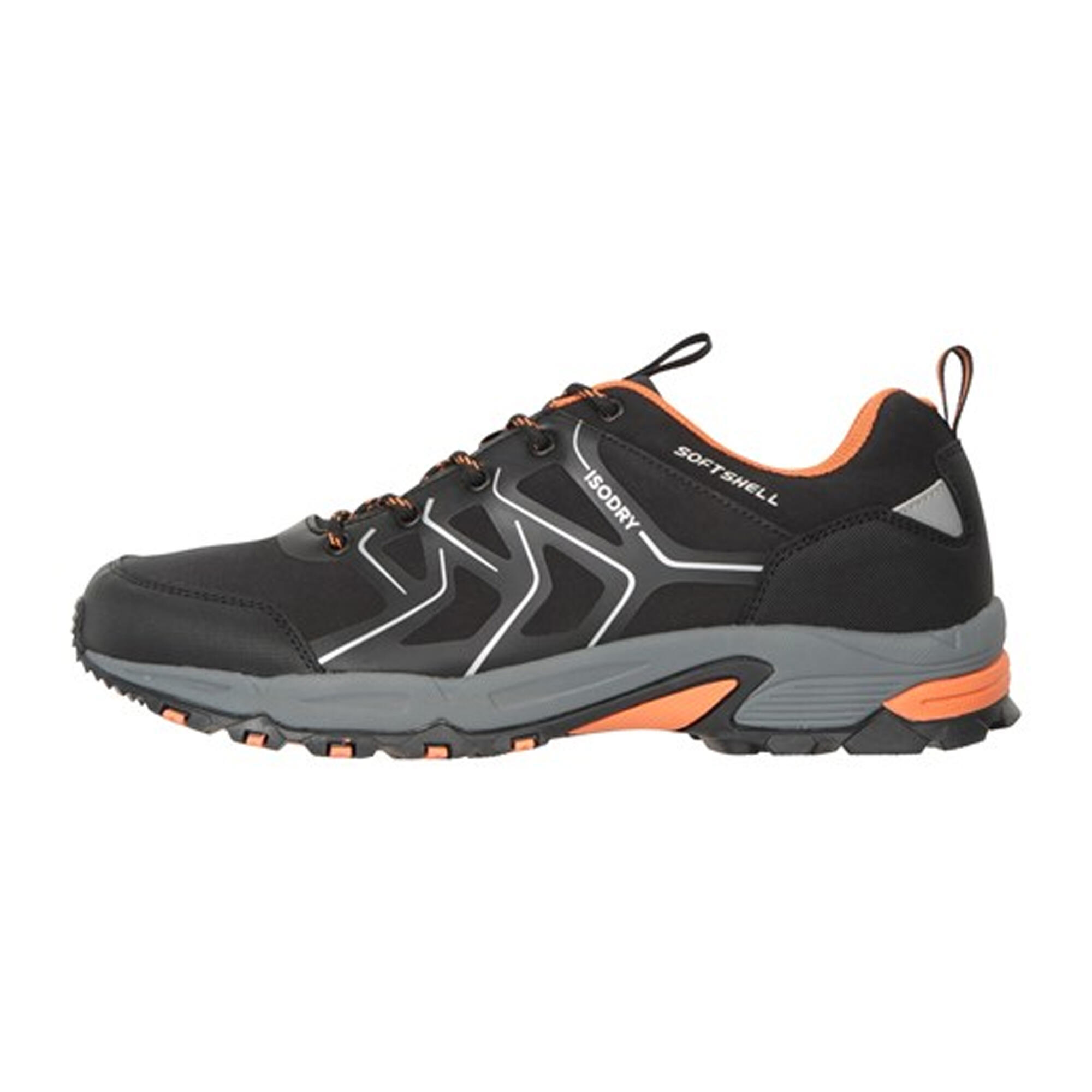 Scarpe Da Passeggio Softshell Uomo Mountain Warehouse Shadow Nero 3/4