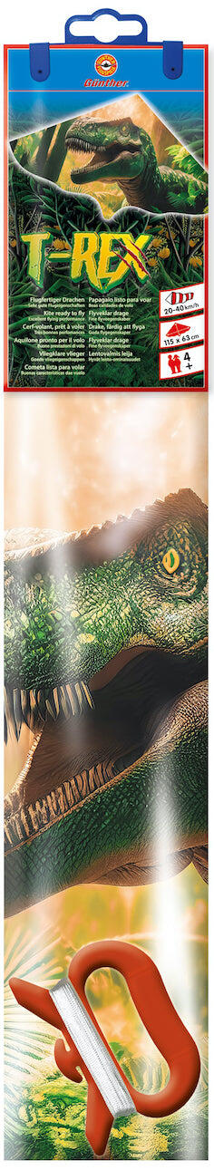 Pipa infantil Gunther T-Rex GU1112 Verde 115 x 63 cm 2/2