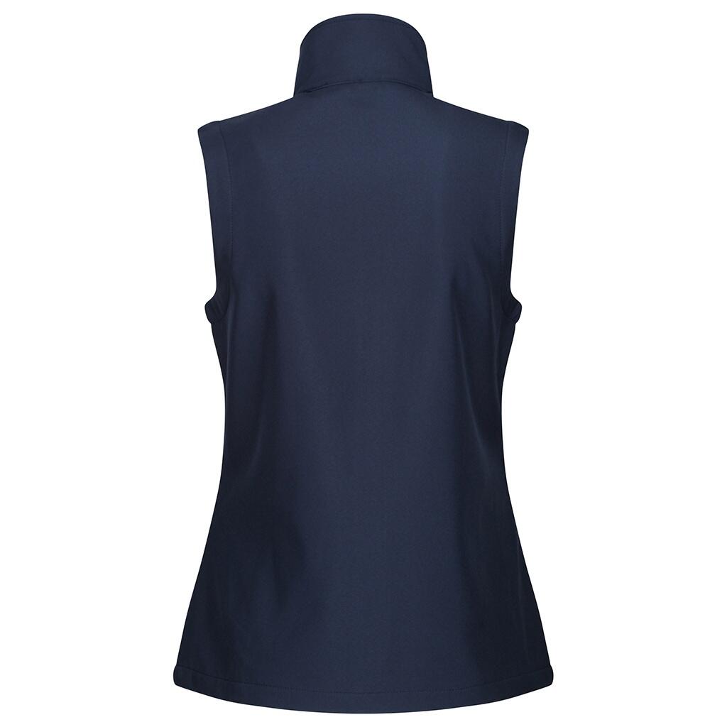 Womens/Ladies Honestly Made Softshell Recycled Body Warmer (Navy) 2/4