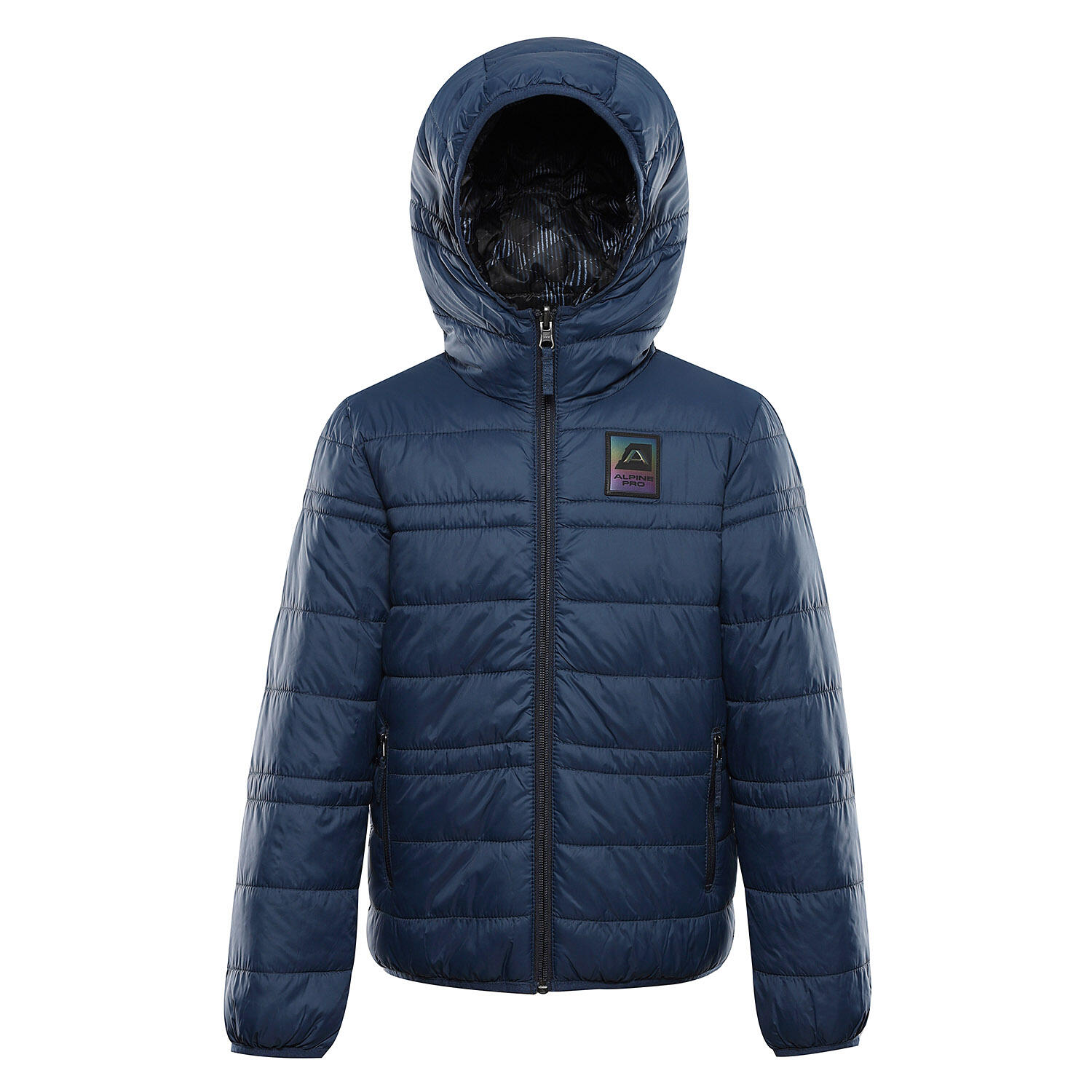 ALPINE PRO Dětská oboustranná bunda hi-therm DOUWO