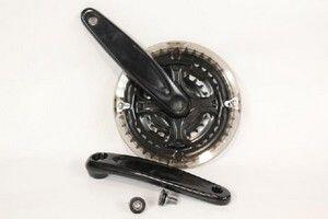 Shimano FC TY501 Kurbelgarnitur Vierkant 48 38 28 Zähne für 6 7 8 Fach