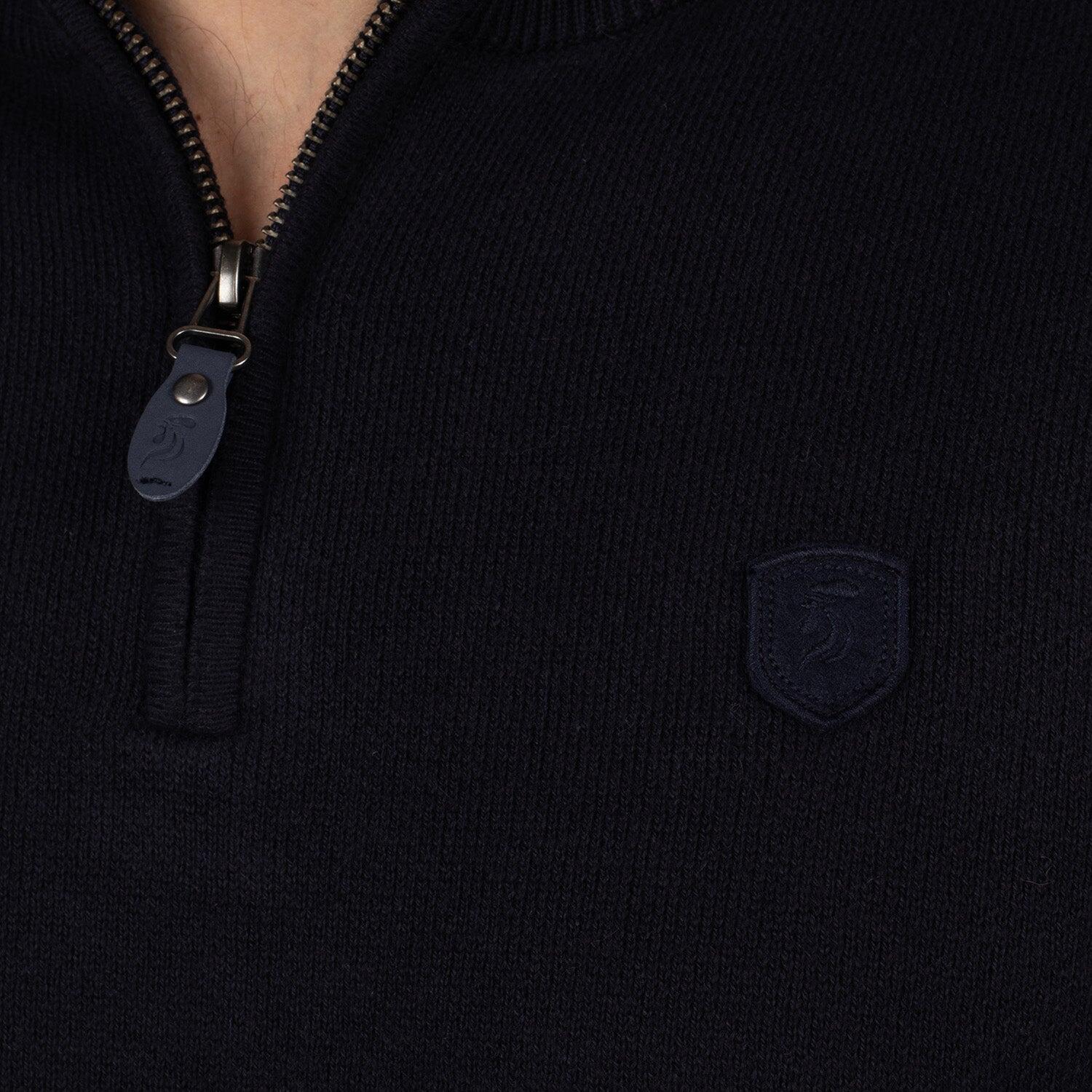 Pull camionneur uni homme 3/4