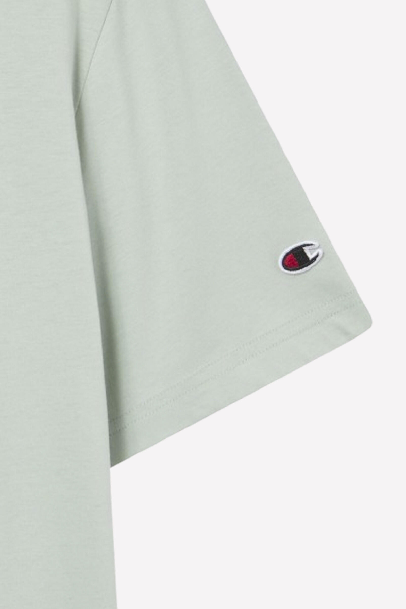 Champion Camiseta Ss Tee Verde 4/4