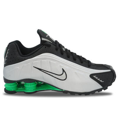 Baskets Nike Shox R4 Metallic Silver Green