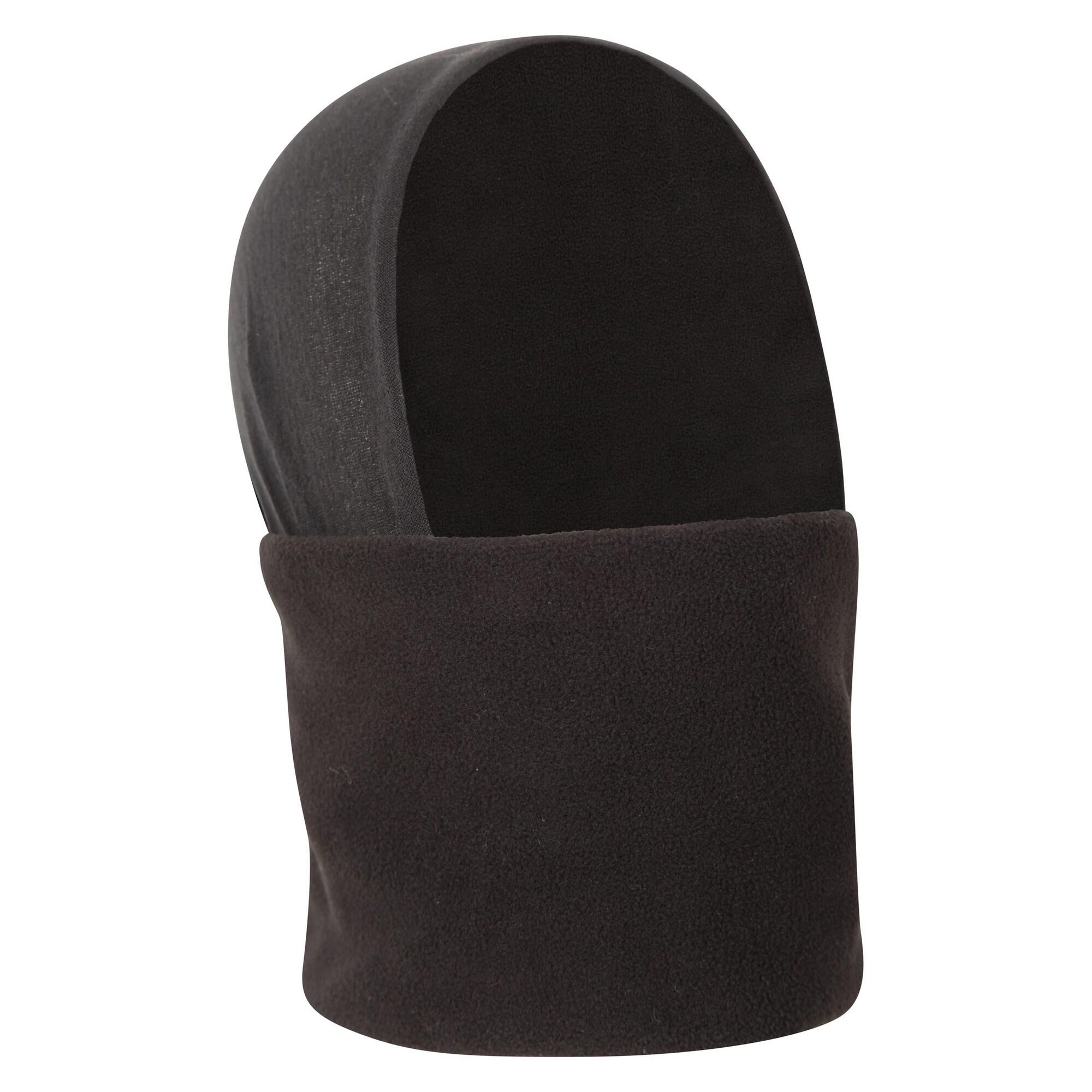 Unisex Adult Polar Fleece Snood (Black) 2/4