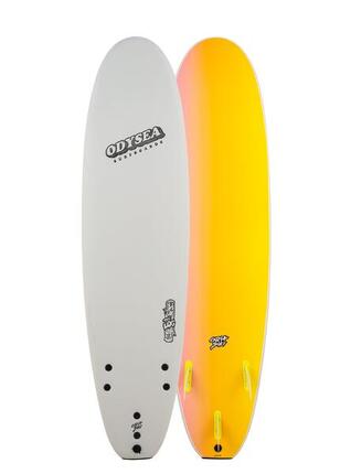 Foamie Surfboard - LOG - 7'0'' - Grau