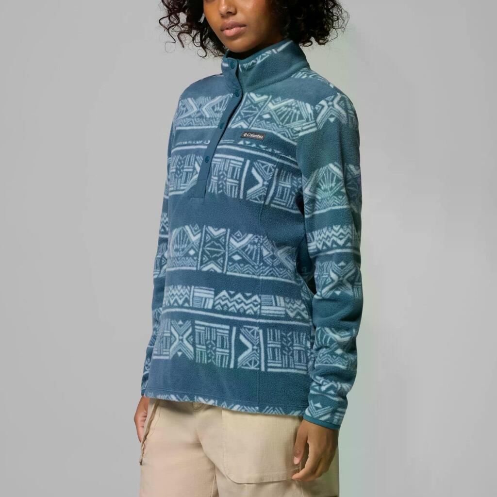 Giacca Columbia Modello Benton Springs Printed 1/ Colore Blu 3/5