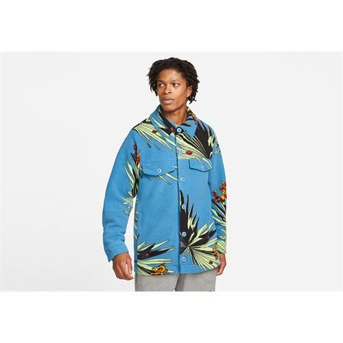 Veste universel hommes Nike Ebron James Sherpa Button-up 2/2
