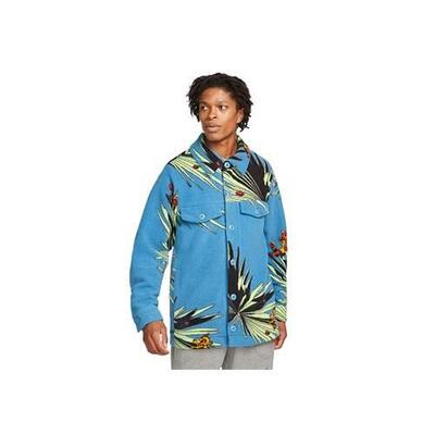 Herren universal Jacke Nike Ebron James Sherpa Button-up