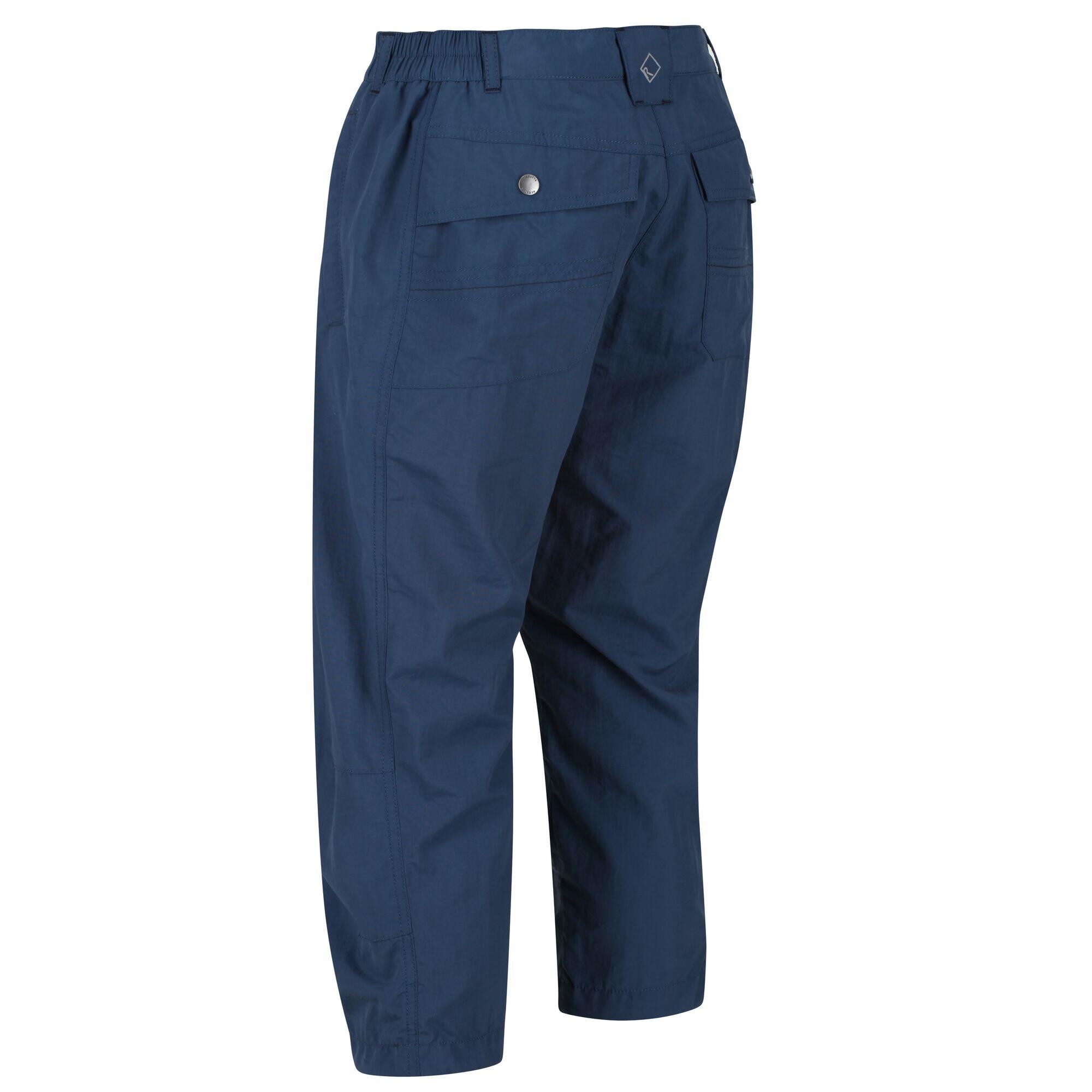 Womens/Ladies Chaska II Capris (Dark Denim) 2/4