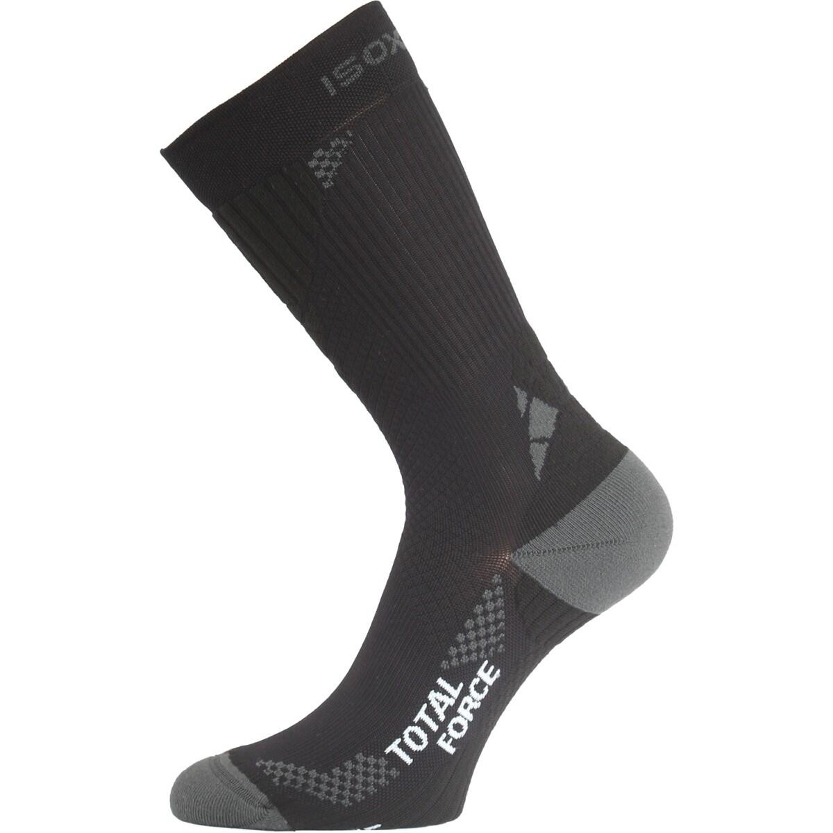 Lasting - Chaussettes Fonctionnelles En Ligne Itf - Chaussettes - Noir - Decathlon