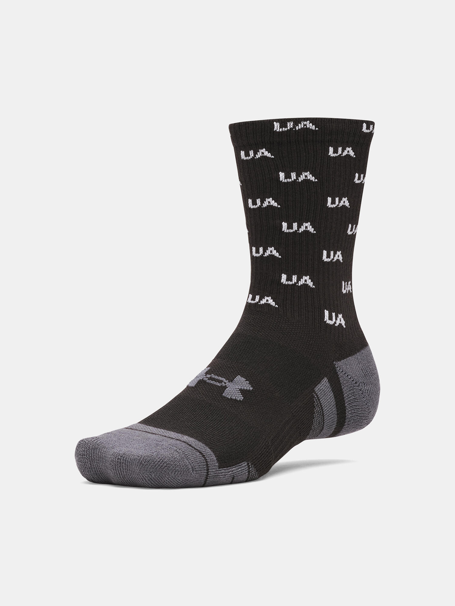 Meias Under armour modelo 1379515-001 para unissex 2/3