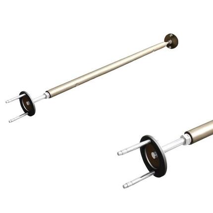 Monkey-Gym, Klimmzugstange zur Wandmontage für Türrahmen 100–150 cm