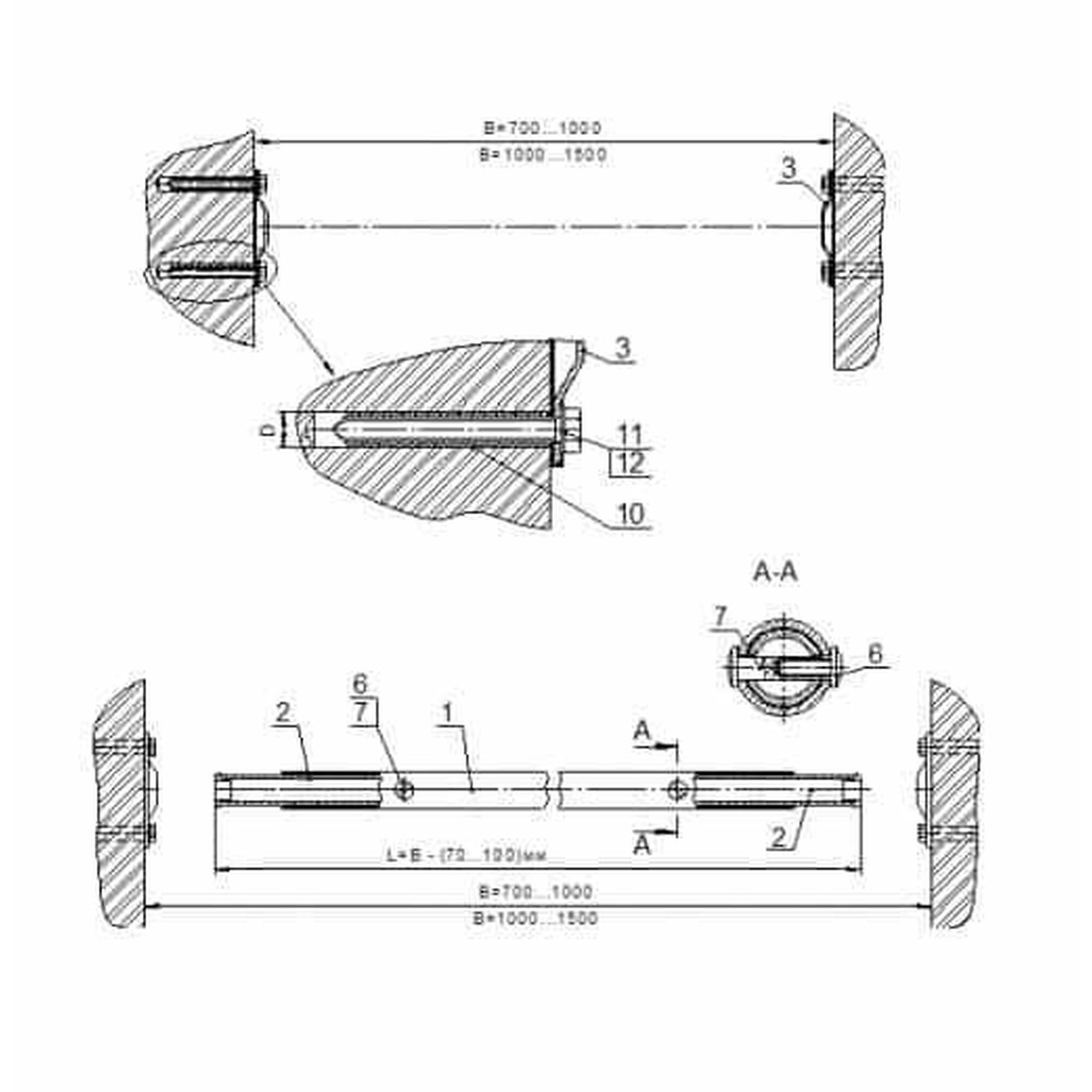 Bară de Tracțiuni pentru Toc de Ușă Montare pe Perete Reglabilă 100–150 cm