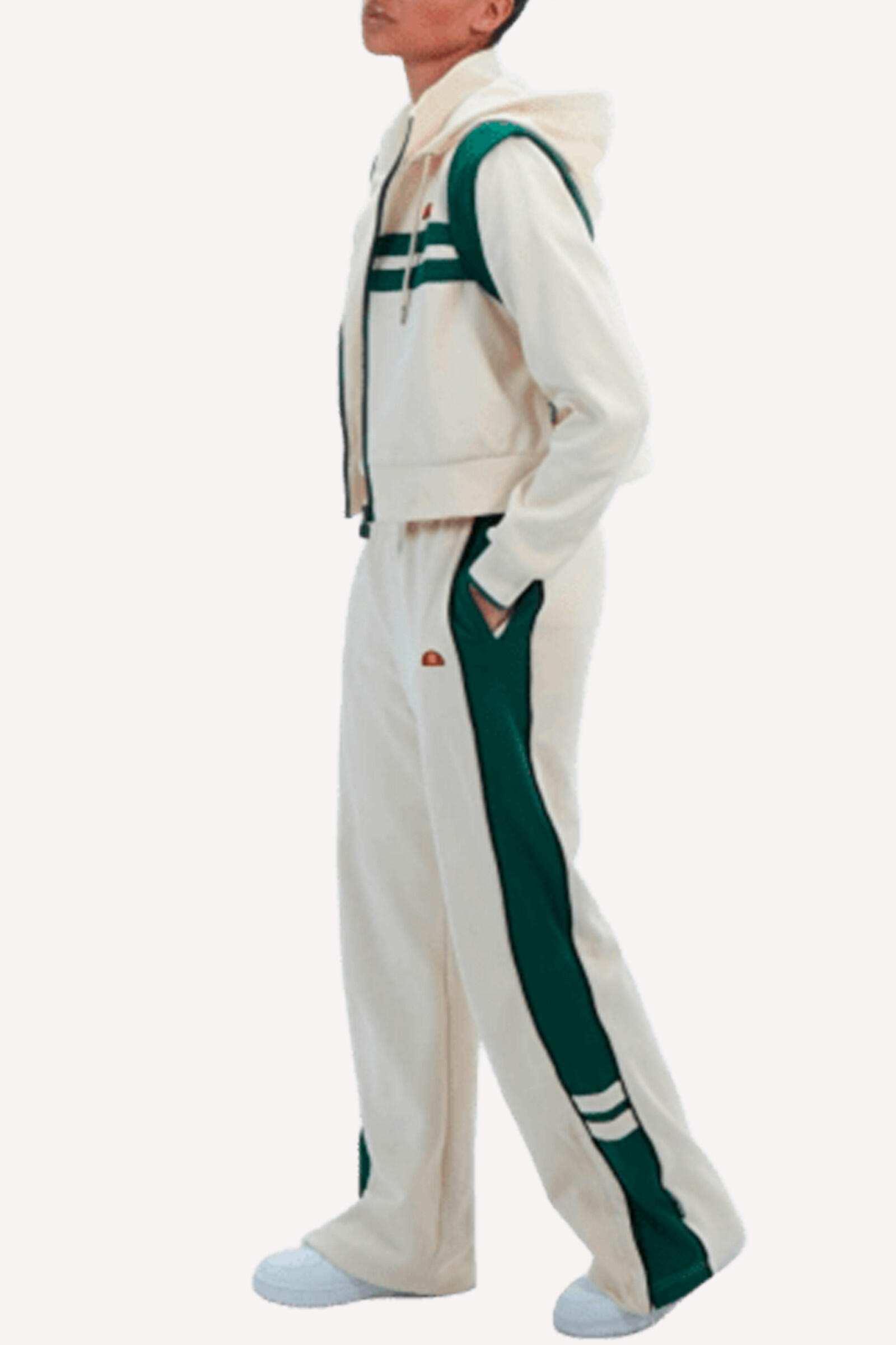 Ellesse Chaqueta Deportiva Crop Perna Ellesse Beige 2/3