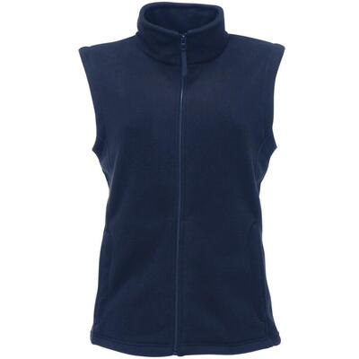 Regatta dames micro fleece bodywarmer / gilet (navy)