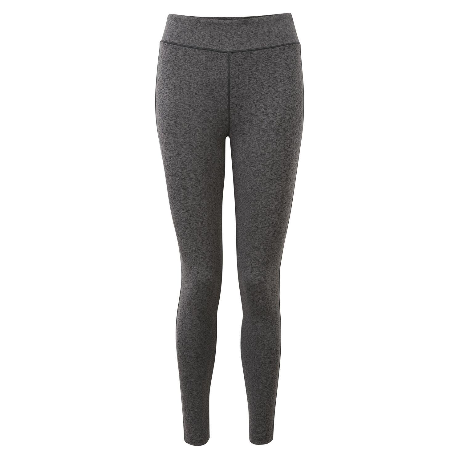 Womens/Ladies Influential Tight Lightweight Gym Leggings (Charcoal Grey) 1/4