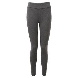 Leggings Influential para Mujer Gris Carbón Jaspeada