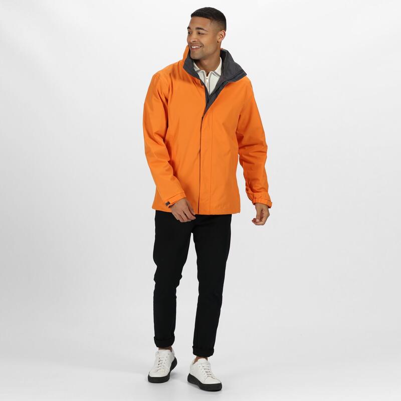 Standout Ardmore Jacke, wasserdicht, winddicht Herren Orange/Grau