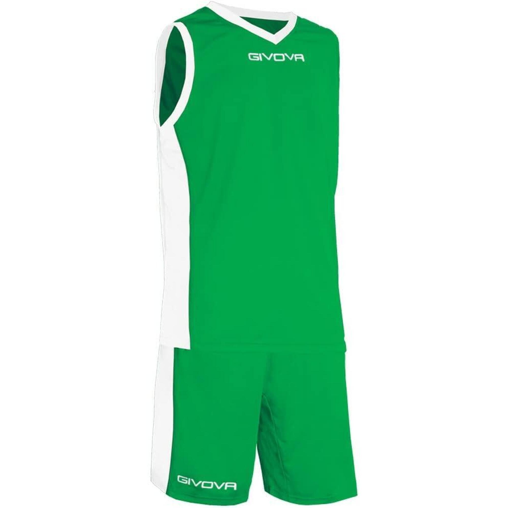 Givova - Ensemble De Basketball - Givova - Homme - Vert Et Blanc - T-shirt Sans Manche - Blanc|orange - 38 S - Decathlon