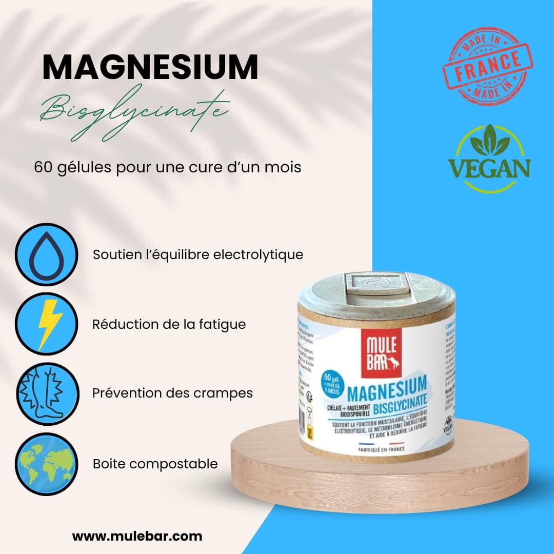 Magnésium Bisglycinate Mulebar 4/6