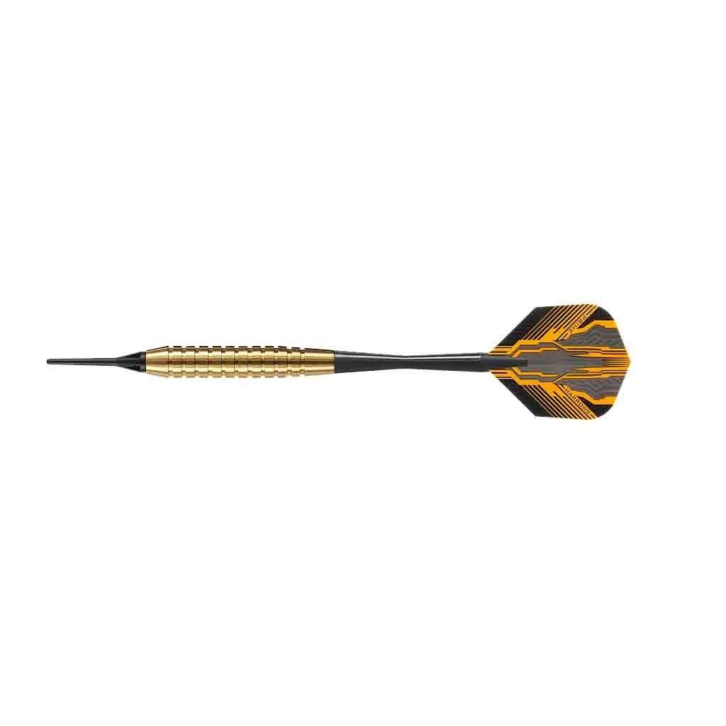Conjunto de dardos Softip para alvo eletrónico (18 g) Club Brass 2/2