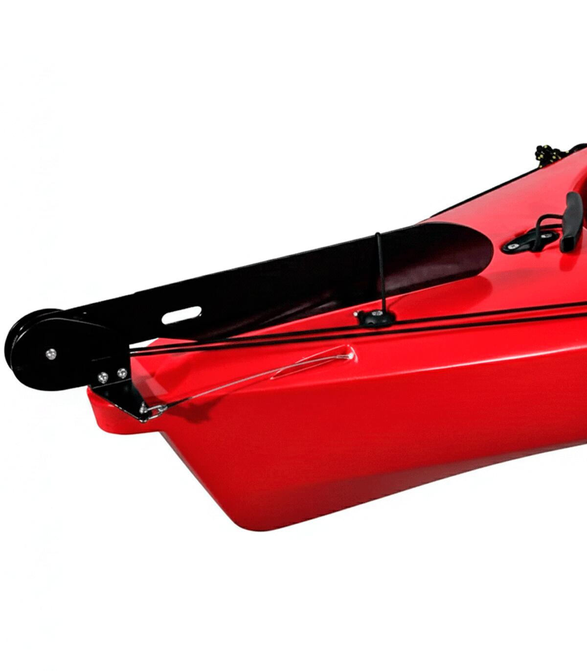 Kayak de mar y travesías con timón Swift Rojo/Negro - 360x64cm 5/5