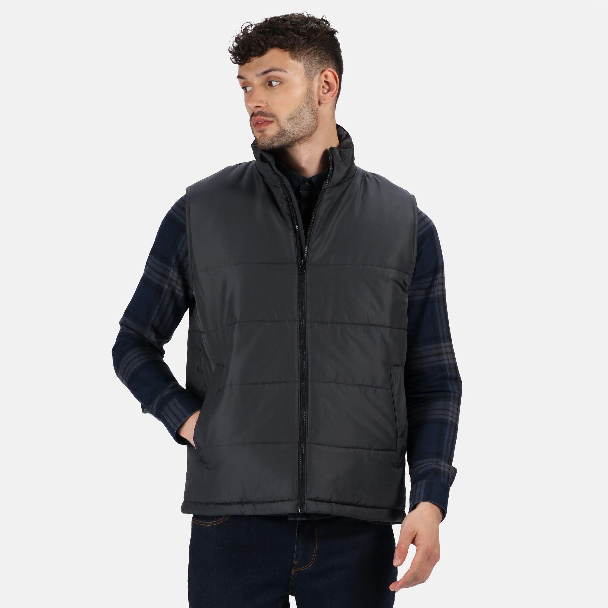 Chaleco Forro Polar de Acolchado Access para Hombre Negro Decathlon