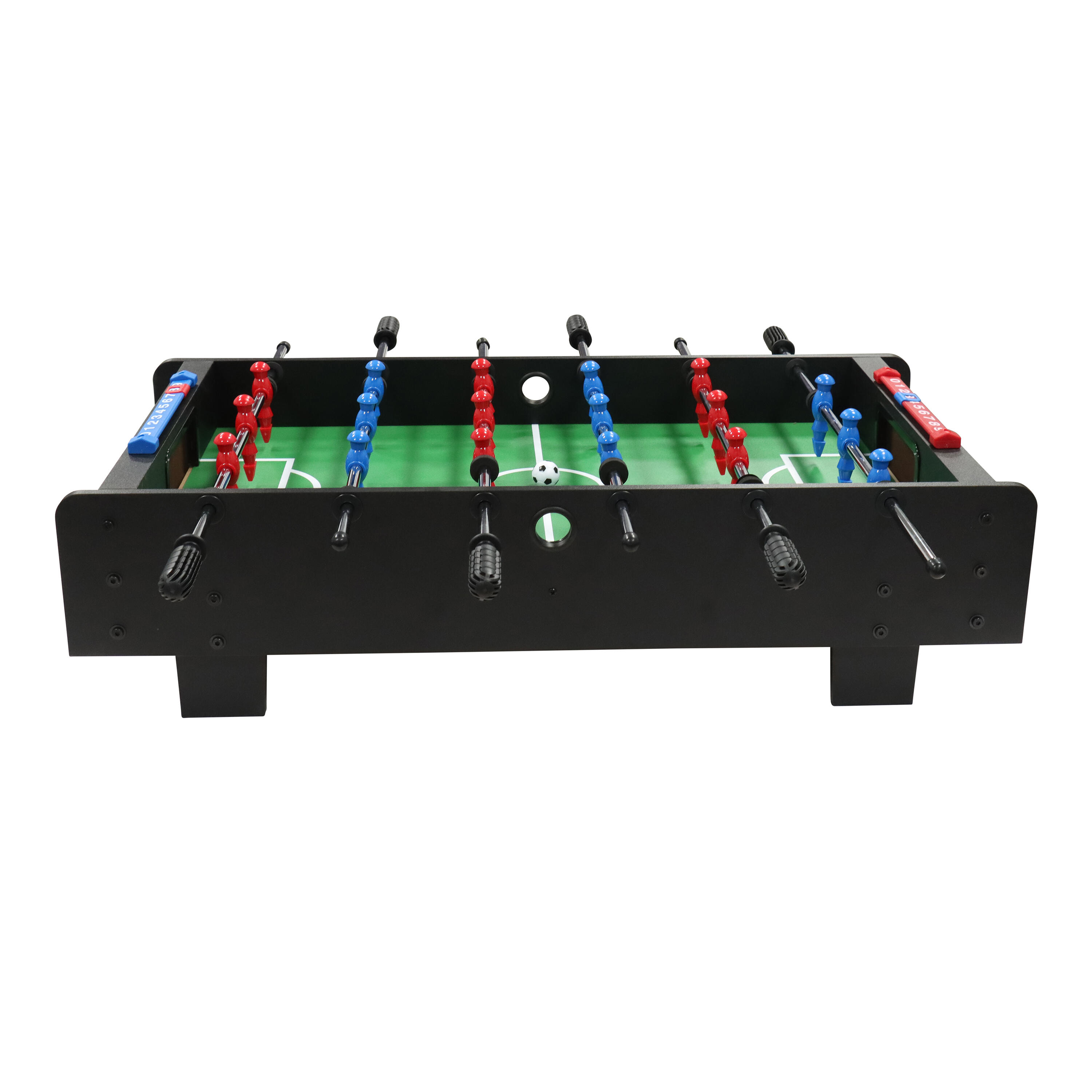 Mesa de futbolín mini,  3 pies | Accesorios incluidos, negro 4/7